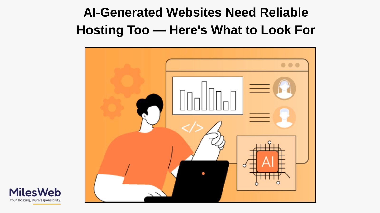 AI-Generated Websites Need Reliable Hosting Too
